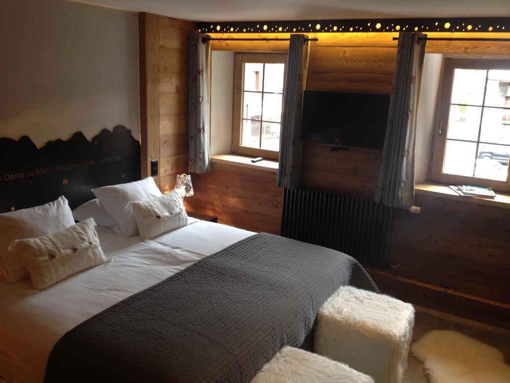 Le Chalet De L'Atelier - Le Nord Champéry Zimmer foto